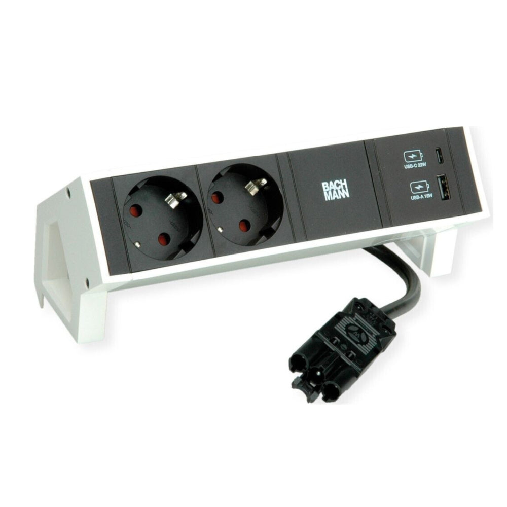 Bachmann Steckdoseneinheit DESK 2